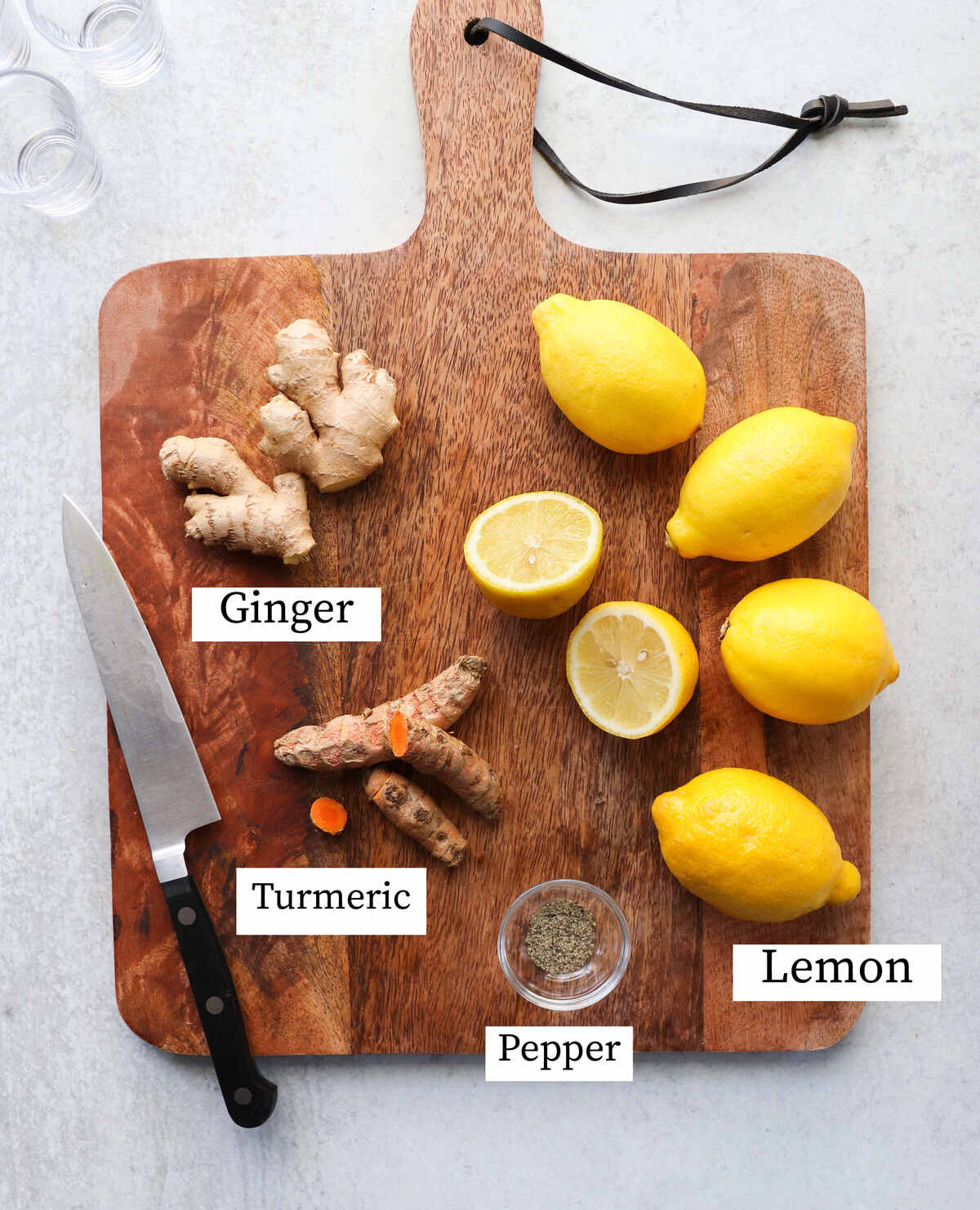 The Secret to Clear Skin: My Morning Lemon - Ginger Shot Routine 🍋